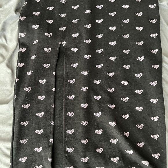 Heart Print Dress (S) - Picture 5 of 8